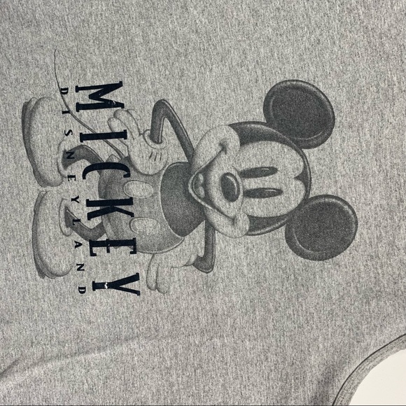 Mickey, Inc. L Disneyland Mickey Mouse Tank Gray - Picture 2 of 10
